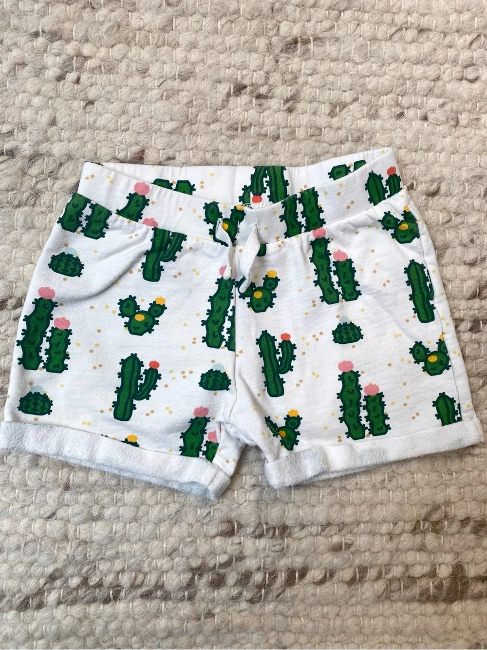Monica + Andy Cactus Set + Primary Ombre Shorts Bundle 3T